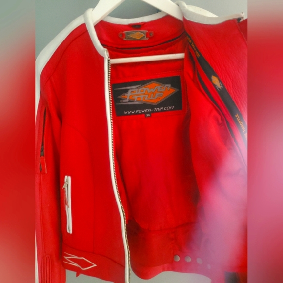 Genuine leather Motorcycle Jacket - Picture 1 of 2